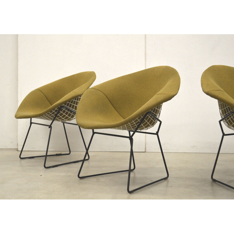 Green Diamond chair by Harry Bertoia for Knoll