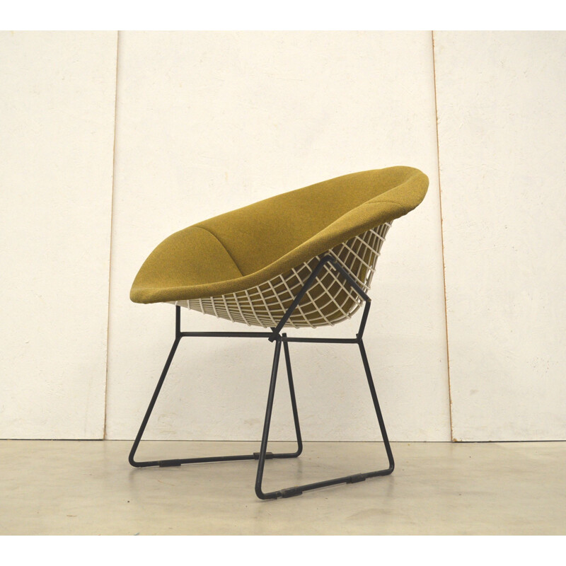 Green Diamond chair by Harry Bertoia for Knoll