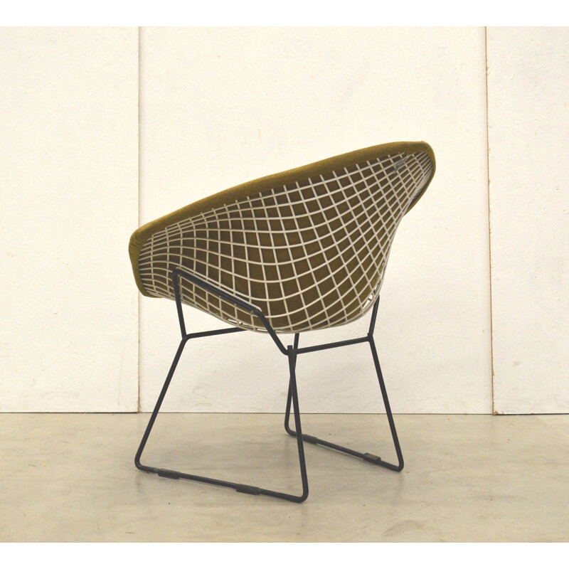 Green Diamond chair by Harry Bertoia for Knoll