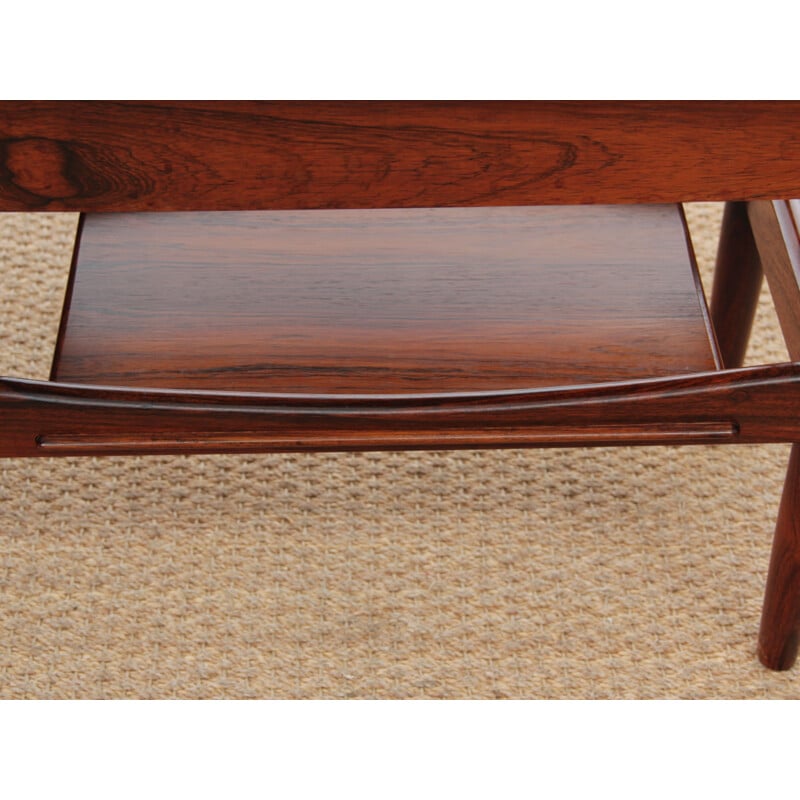 Vintage planter Scandinavian in Rio rosewood