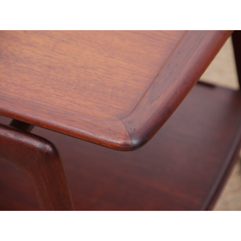 Vintage serving trolley Scandinavian in teak