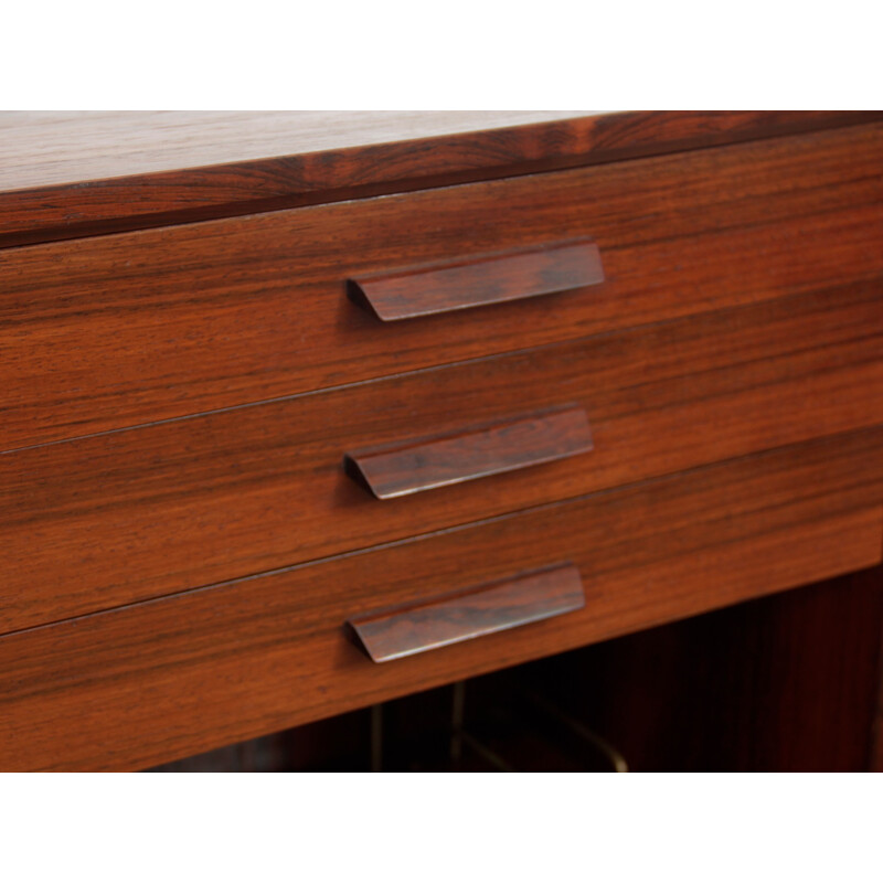 Vintage secretary Scandinavian in Rio rosewood