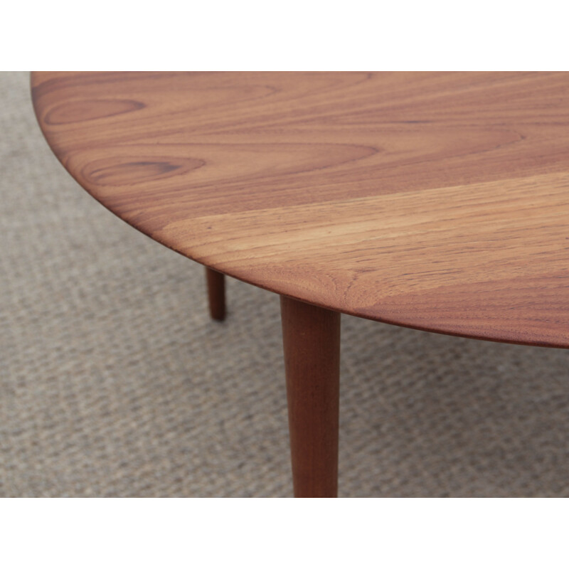 Vintage coffee table Scandinavian in teak model fd 515