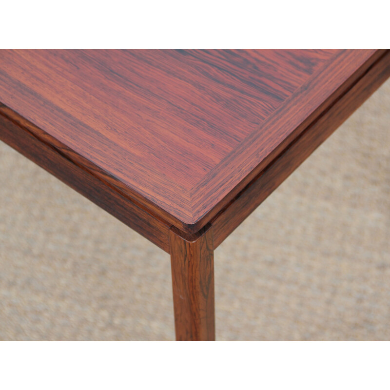 Pair of vintage side tables in rosewood