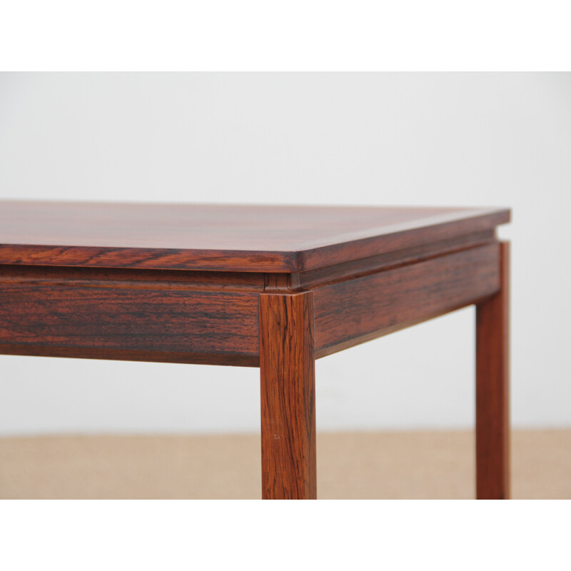 Pair of vintage side tables in rosewood