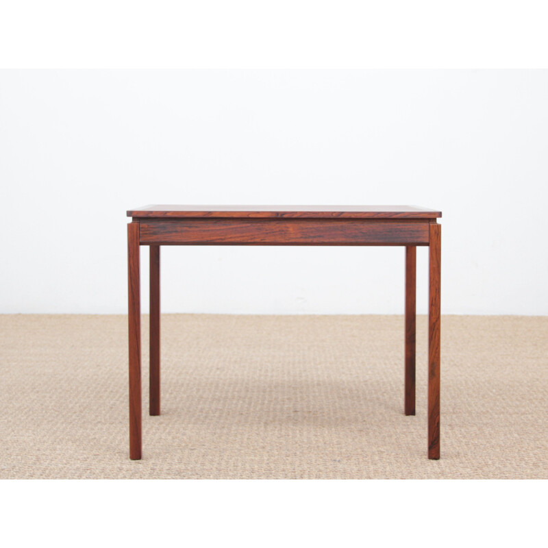 Pair of vintage side tables in rosewood