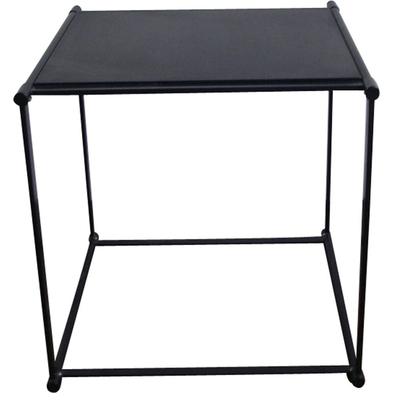 Table d'appoint vintage Cube