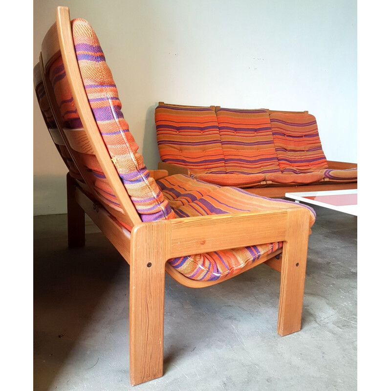 Vintage sofa set by Yngve Ekstrom for Swedese