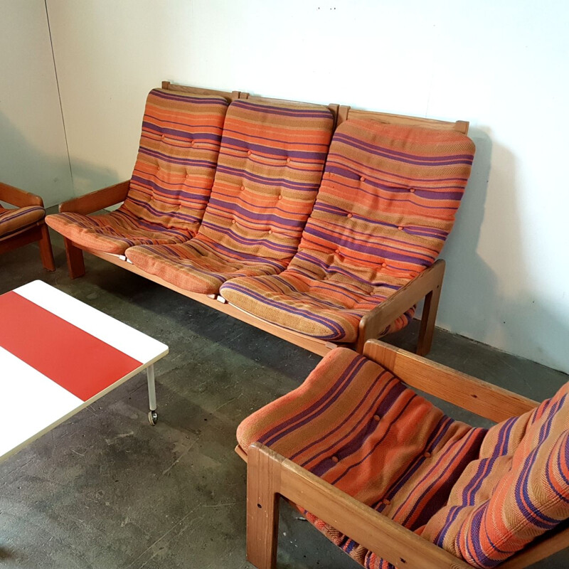 Vintage sofa set by Yngve Ekstrom for Swedese