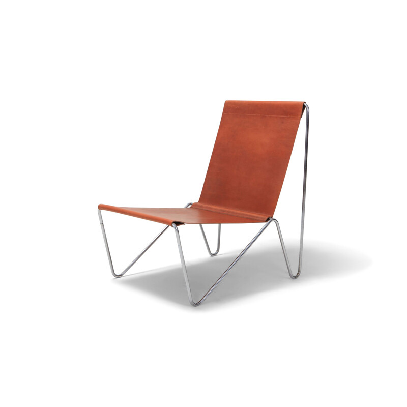 Vintage bachelor lounge chair by Verner Panton for Fritz Hansen