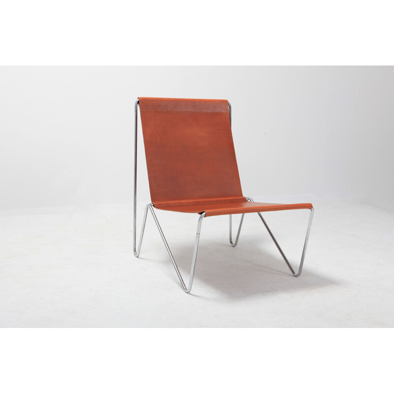 Vintage bachelor lounge chair by Verner Panton for Fritz Hansen