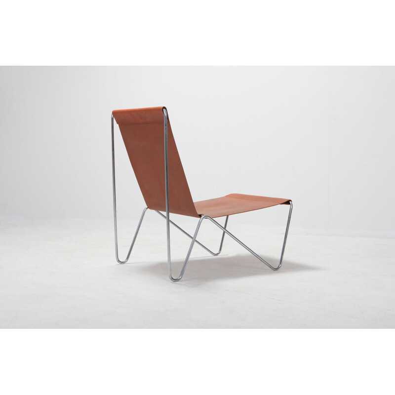 Vintage bachelor lounge chair by Verner Panton for Fritz Hansen