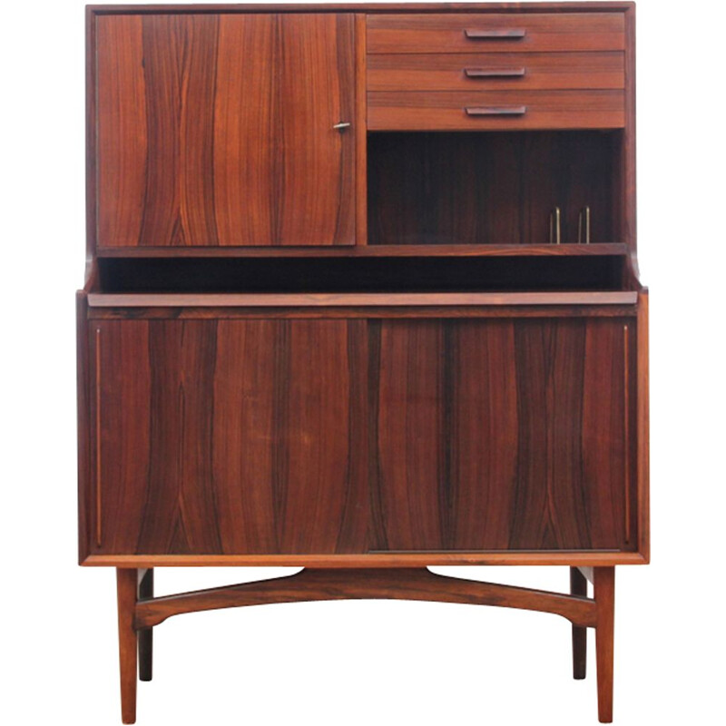 Vintage secretary Scandinavian in Rio rosewood