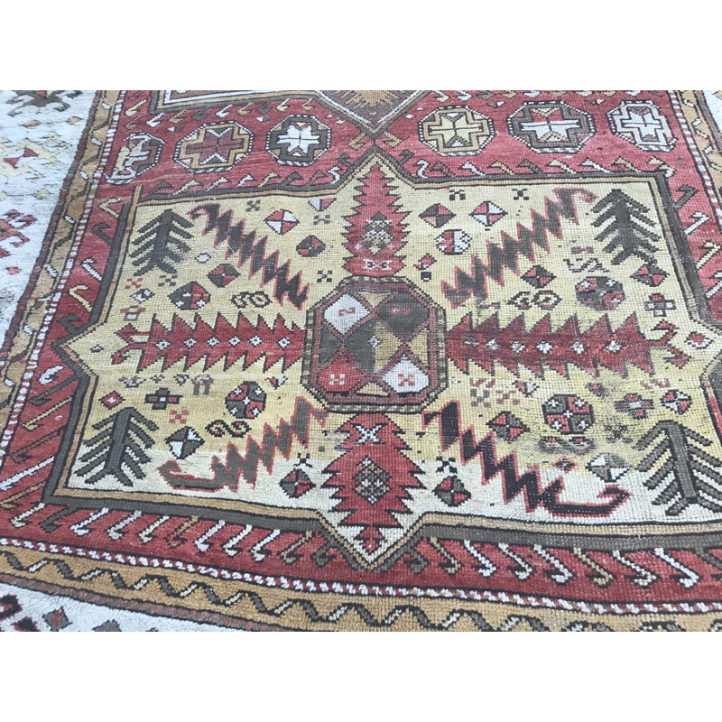 Vintage Turkish carpet in wool