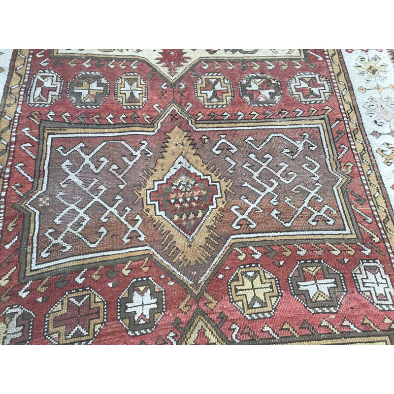 Vintage Turkish carpet in wool
