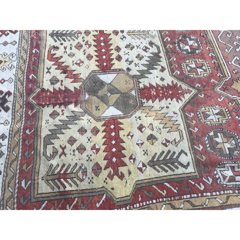 Vintage Turkish carpet in wool