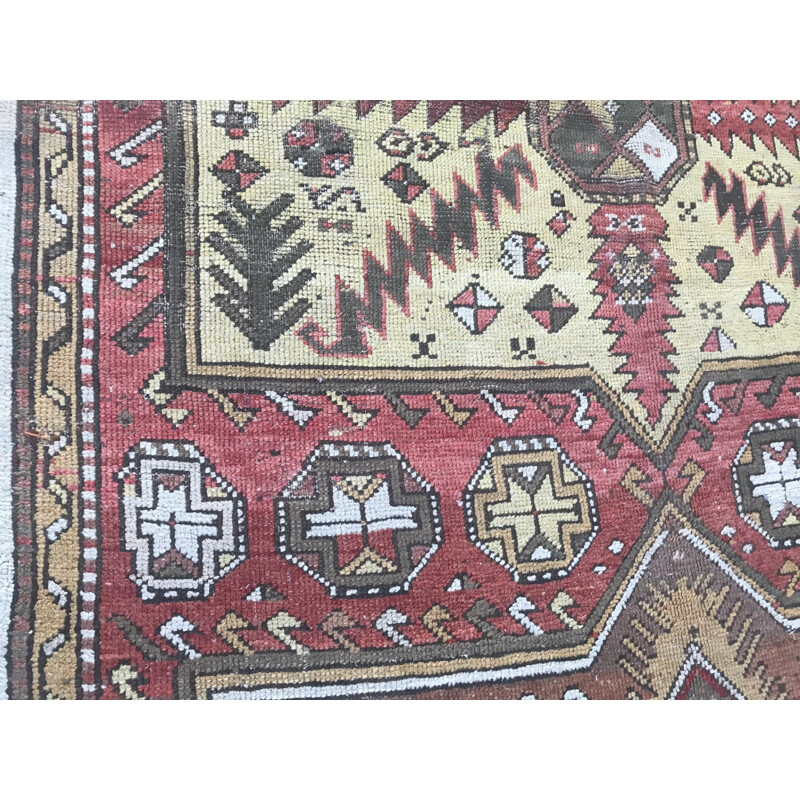 Vintage Turkish carpet in wool