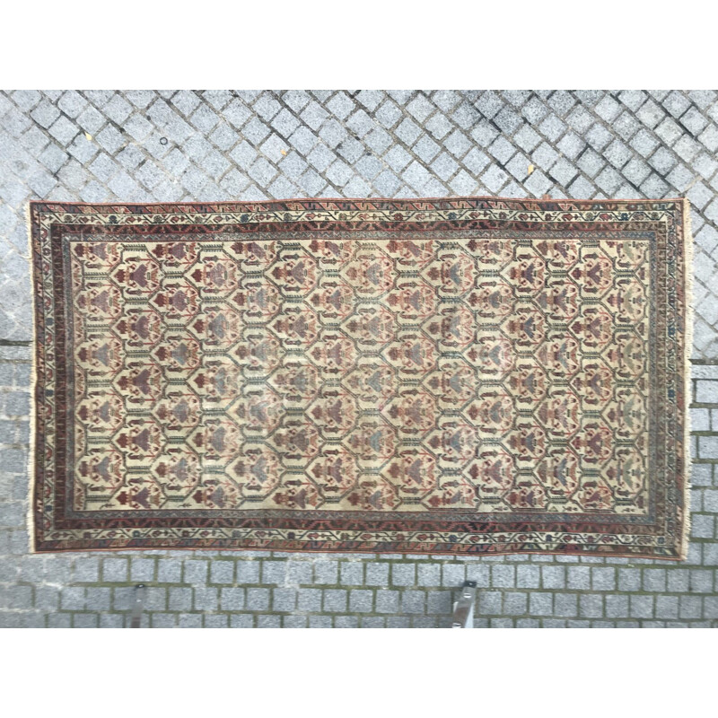 Vintage Persian Malayer rug