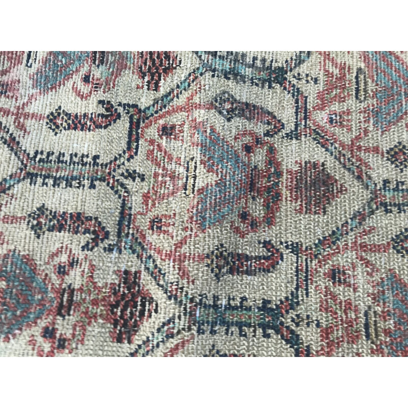 Vintage Persian Malayer rug