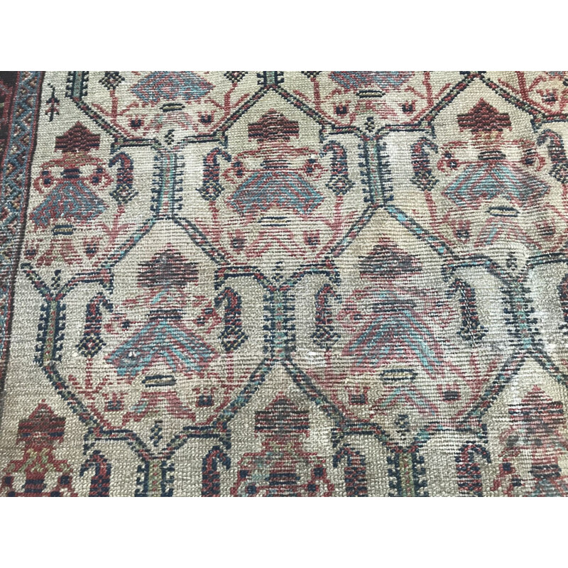 Vintage Persian Malayer rug