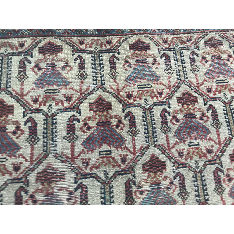 Vintage Persian Malayer rug