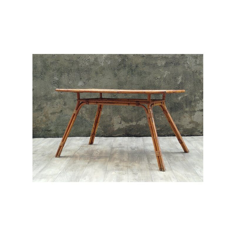 Vintage table by Adrien Audoux and Frida Minet