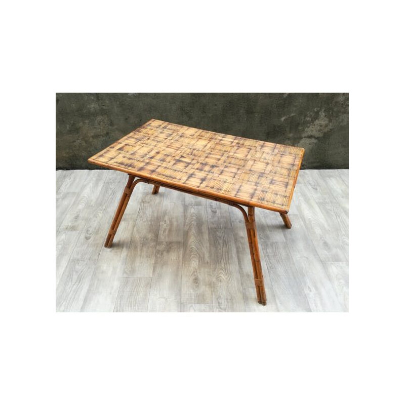 Vintage table by Adrien Audoux and Frida Minet