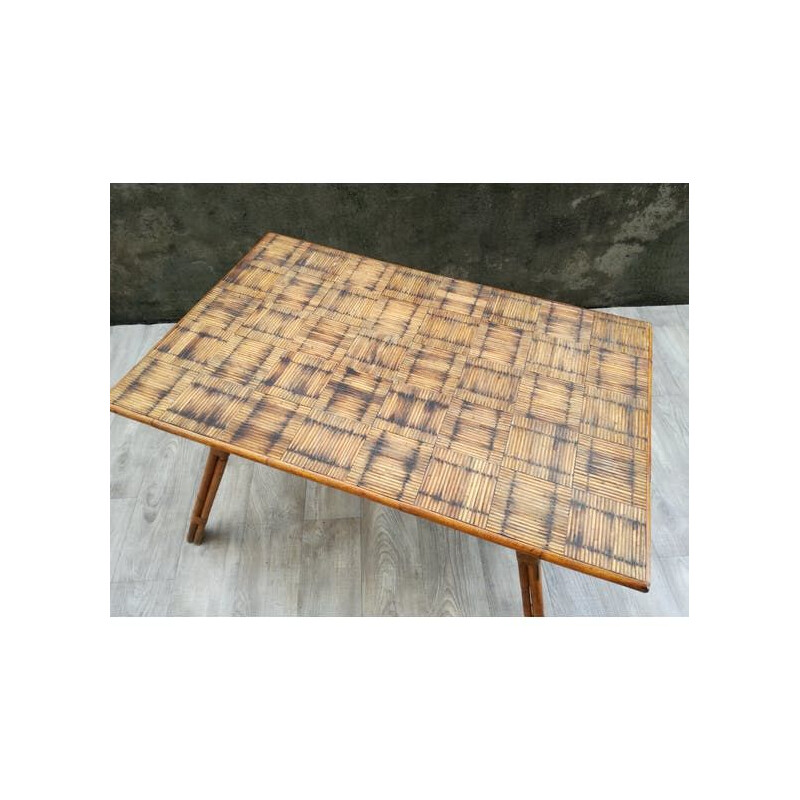 Vintage table by Adrien Audoux and Frida Minet