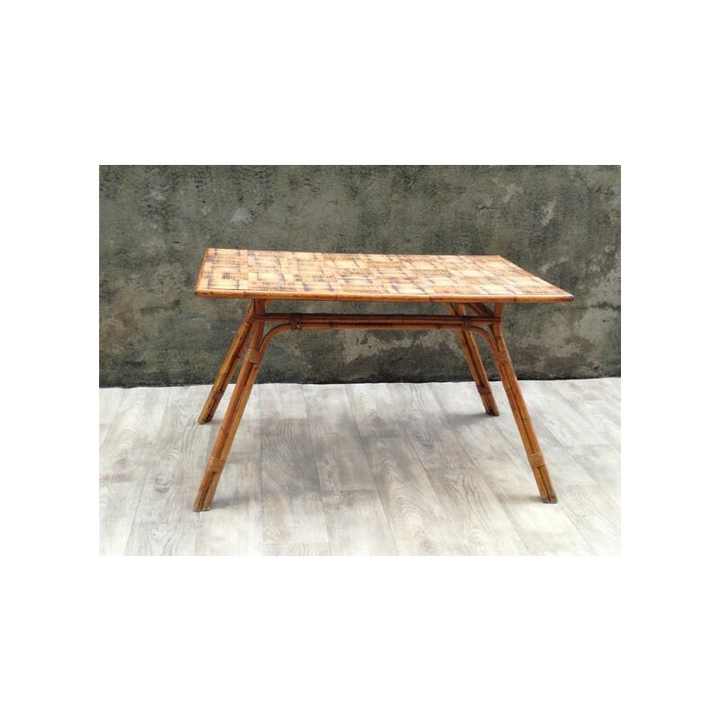 Vintage table by Adrien Audoux and Frida Minet