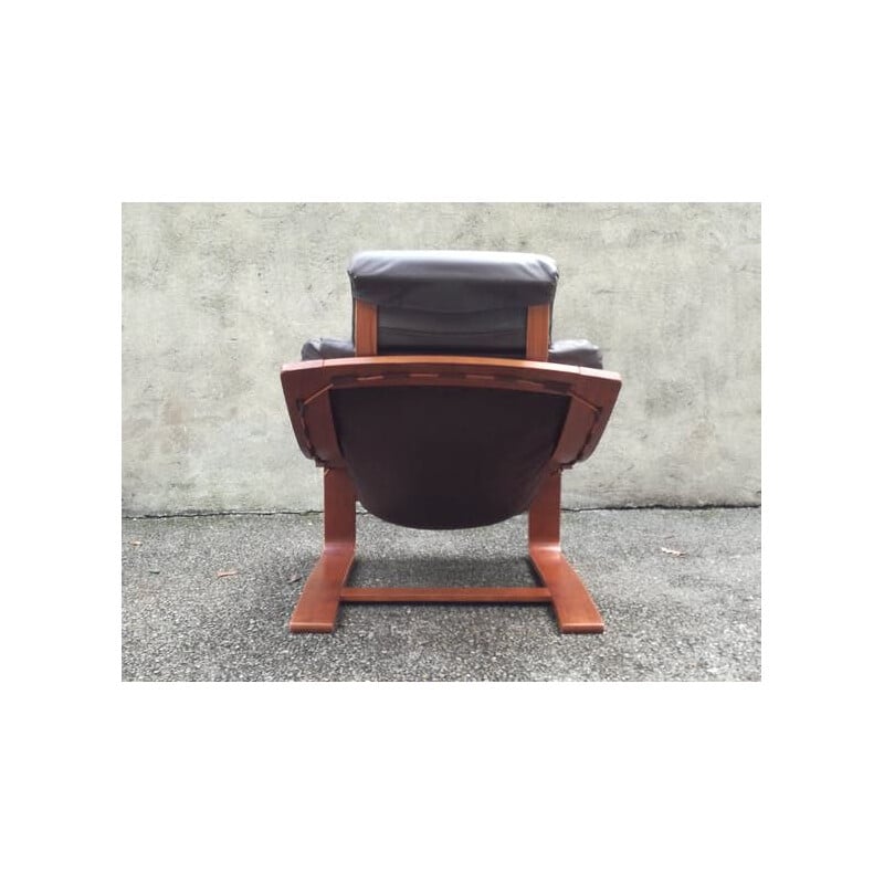 Vintage armchair Scandinavian Kroken by Åke Fribytter