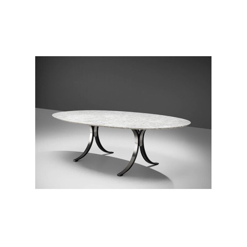 Vintage table in marble by Osvaldo Borsani for Tecno