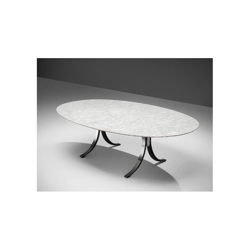 Vintage table in marble by Osvaldo Borsani for Tecno