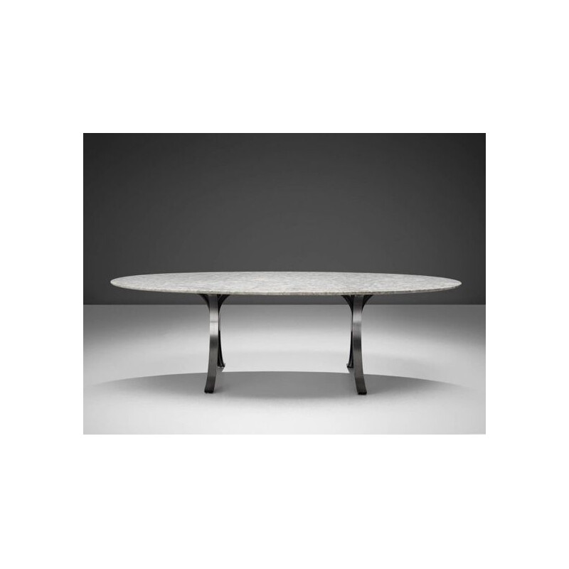 Vintage table in marble by Osvaldo Borsani for Tecno