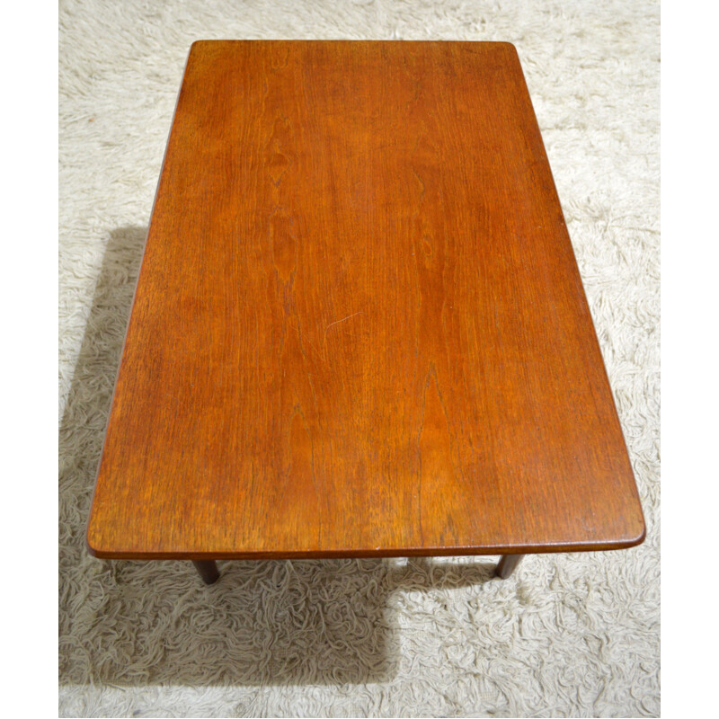 Coffee table in teak and afrormosia, IB KOFOD-LARSEN - 1960s