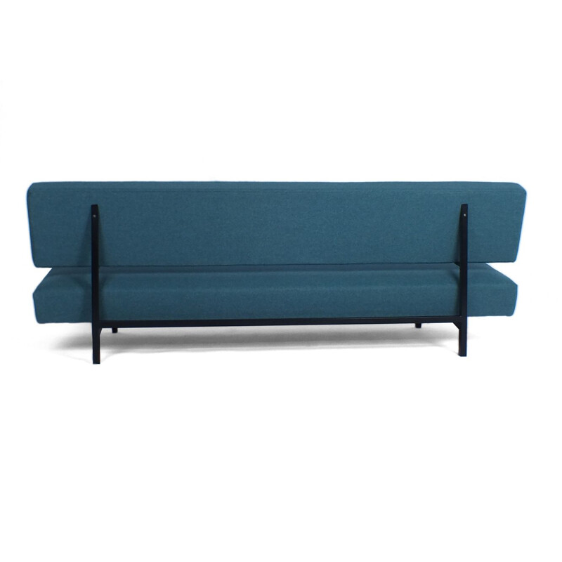 Vintage 3-seater sofa in blue wool by Gelderland