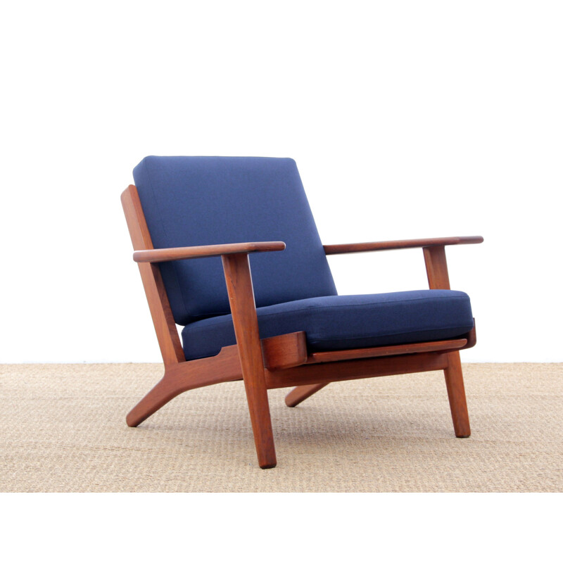 Vintage Scandinavian armchair "GE 290" by Hans Wegner