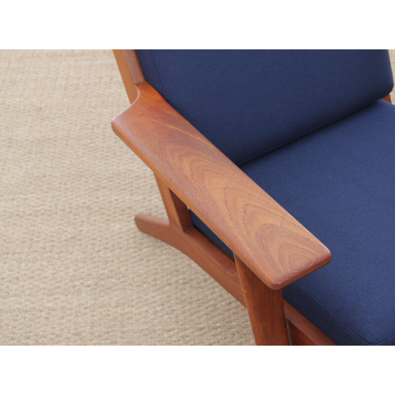 Vintage Scandinavian armchair "GE 290" by Hans Wegner