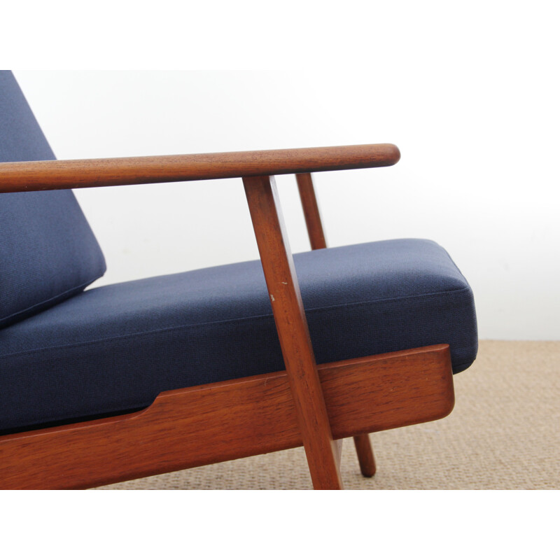 Vintage Scandinavian armchair "GE 290" by Hans Wegner