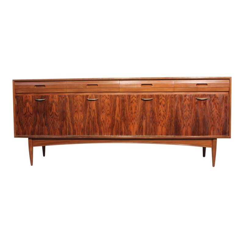 Vintage sideboard in rosewood and afromosia by White & Newton