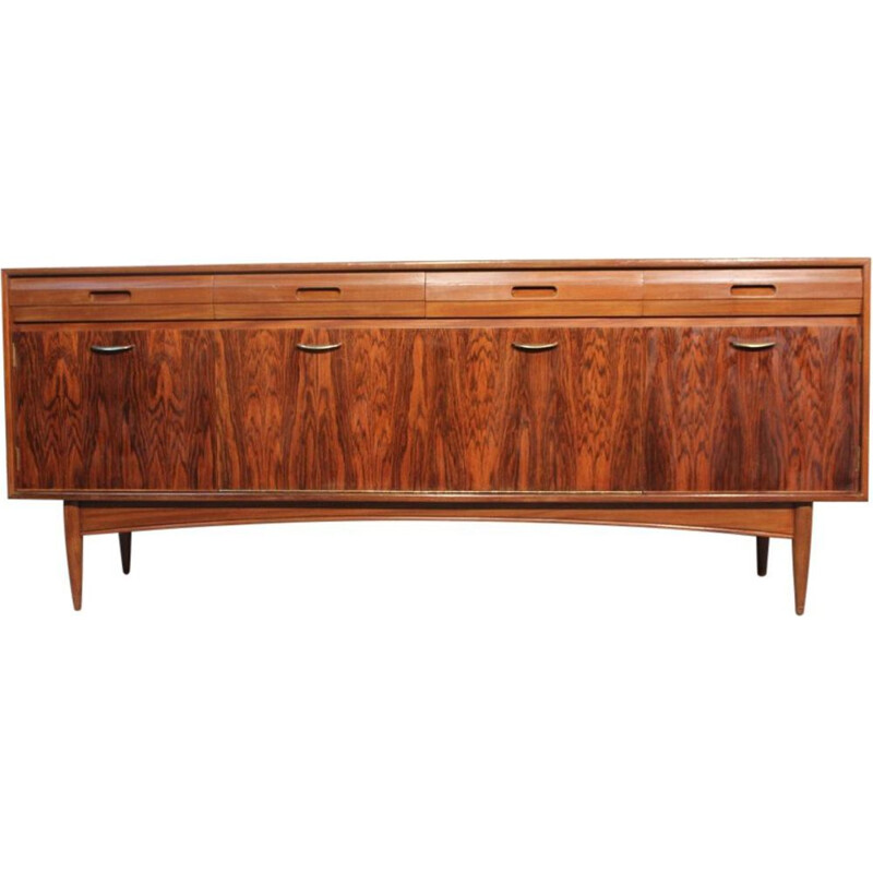Vintage sideboard in rosewood and afromosia by White & Newton