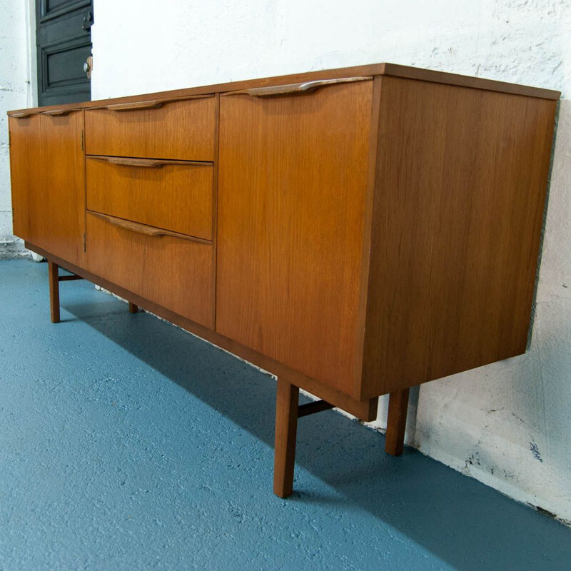 Vintage Scandinavian sideboard in teak