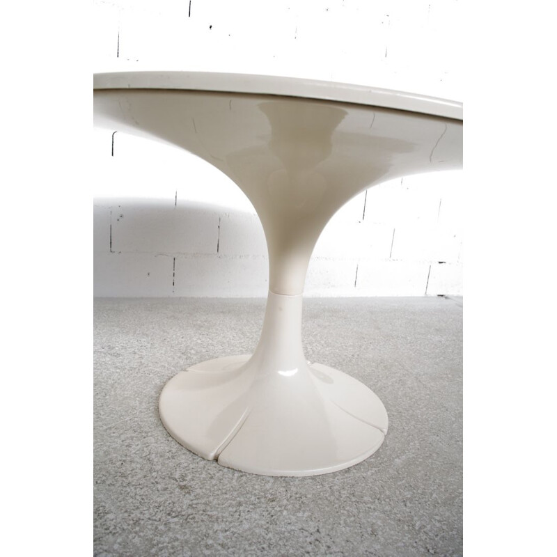 Vintage table Trèfle by Christian Adam for Airborne