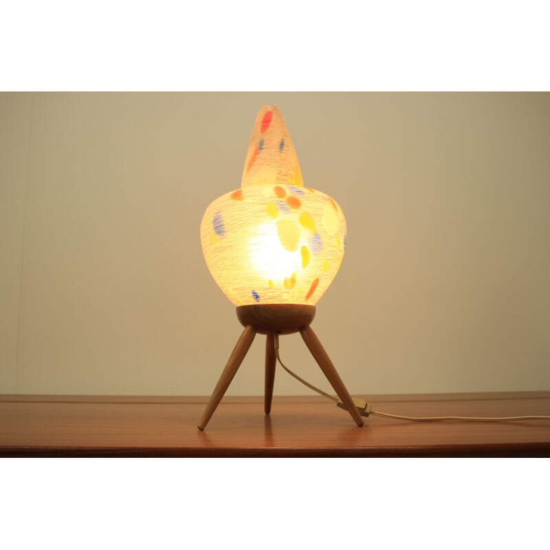 Lámpara vintage encendida por Uluv para Krásná Jizba
