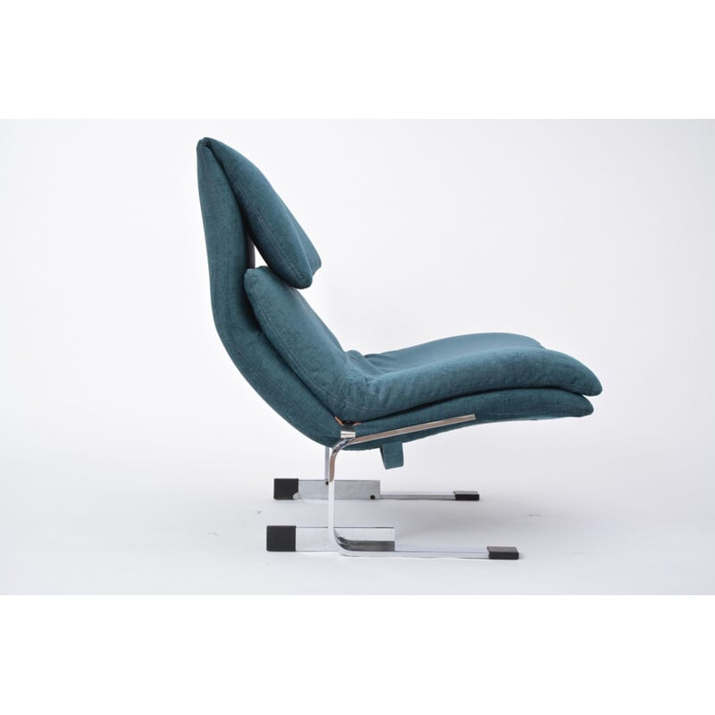 Vintage Italian lounge chair "Onda" by Giovanni Offredi for Saporiti