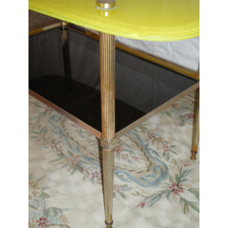 Vintage side table by Maison Jansen