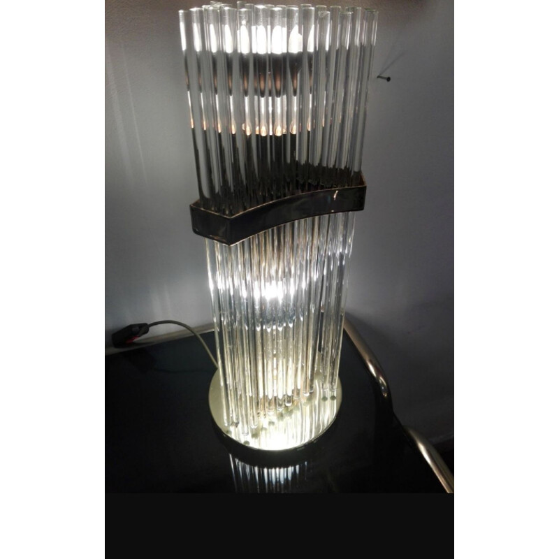Lampe vintage italienne par Gaetano Sciolari