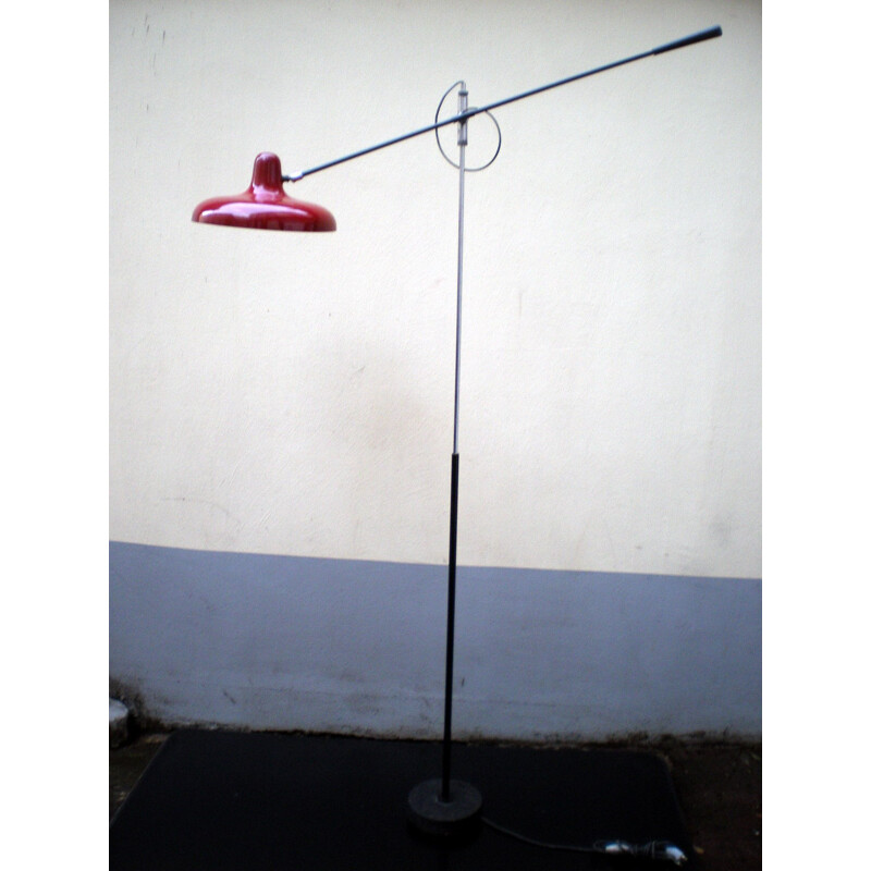 Vintage floor lamp by Lunel