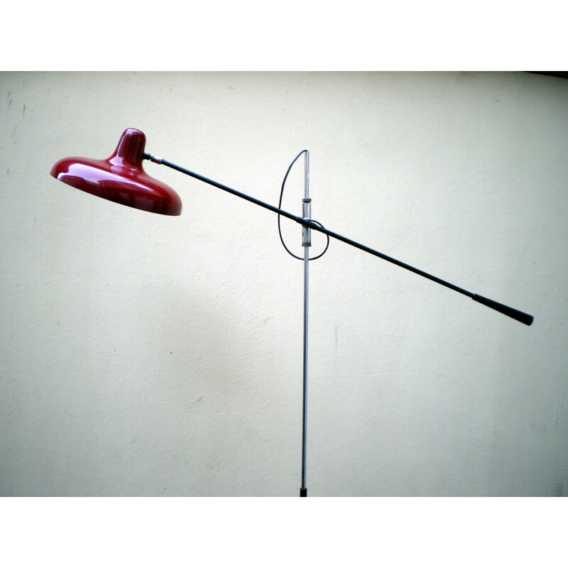 Vintage floor lamp by Lunel