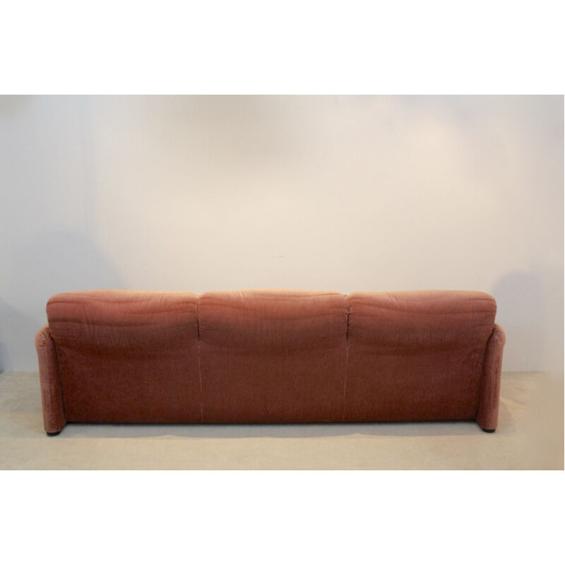 Vintage 3-seater Maralunga sofa by Vico Magistretti for Cassina