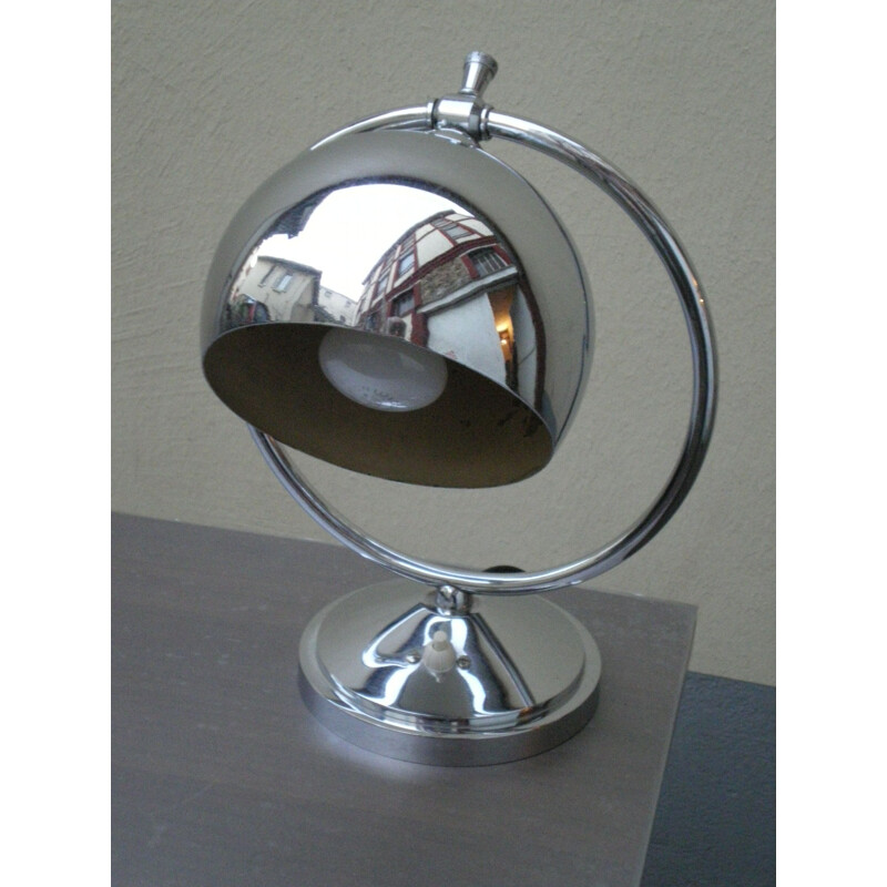 Vintage chrome lamp 1930